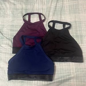 Lot of 3 Victoria’s Secret sport bras
